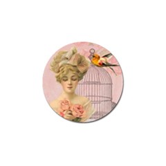 Woman 1079479 1920 Golf Ball Marker (4 Pack) by vintage2030