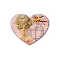 Woman 1079479 1920 Heart Coaster (4 Pack)  by vintage2030