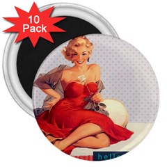 Retro 1107638 1920 3  Magnets (10 Pack)  by vintage2030