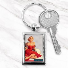 Retro 1107638 1920 Key Chains (rectangle)  by vintage2030