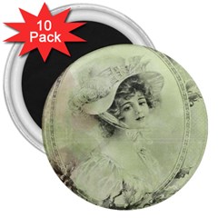 Woman 1079507 1920 3  Magnets (10 Pack)  by vintage2030