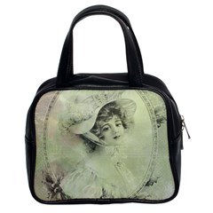 Woman 1079507 1920 Classic Handbag (two Sides) by vintage2030