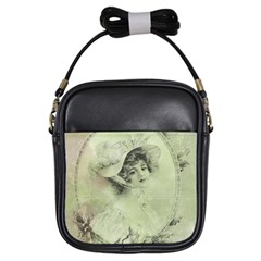 Woman 1079507 1920 Girls Sling Bag by vintage2030