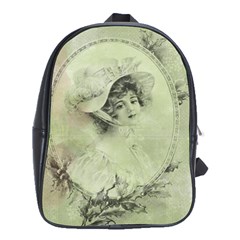 Woman 1079507 1920 School Bag (xl) by vintage2030