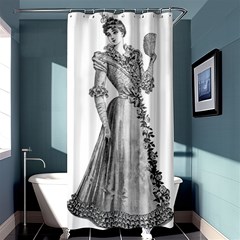 Vintage 971636 1280 Shower Curtain 36  X 72  (stall)  by vintage2030