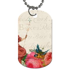 Girl 976108 1280 Dog Tag (one Side) by vintage2030