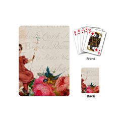 Girl 976108 1280 Playing Cards (mini) by vintage2030