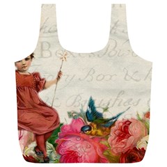 Girl 976108 1280 Full Print Recycle Bag (XL)