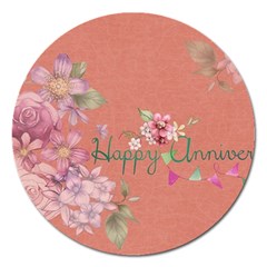 Flower 979466 1280 Magnet 5  (round) by vintage2030