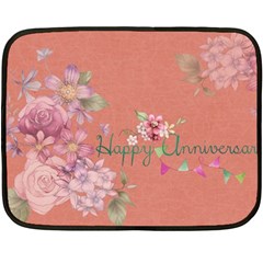 Flower 979466 1280 Double Sided Fleece Blanket (mini)  by vintage2030