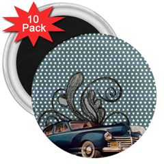 Retro 1107633 1920 3  Magnets (10 Pack)  by vintage2030