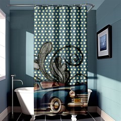 Retro 1107633 1920 Shower Curtain 36  X 72  (stall)  by vintage2030