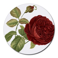 Rose 1077964 1280 Round Mousepads by vintage2030