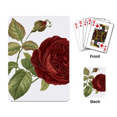 Rose 1077964 1280 Playing Cards Single Design by vintage2030