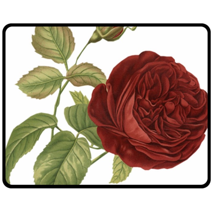 Rose 1077964 1280 Fleece Blanket (Medium) 