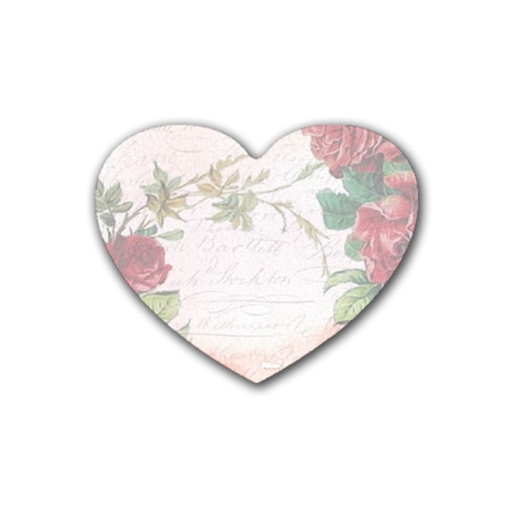 Vintage 1079419 1920 Rubber Coaster (Heart) 