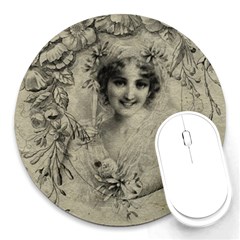 Vintage 1079414 1920 Round Mousepads by vintage2030