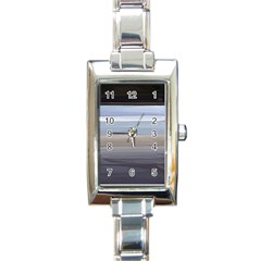 Pompey Beach Rectangle Italian Charm Watch by DeneWestUK