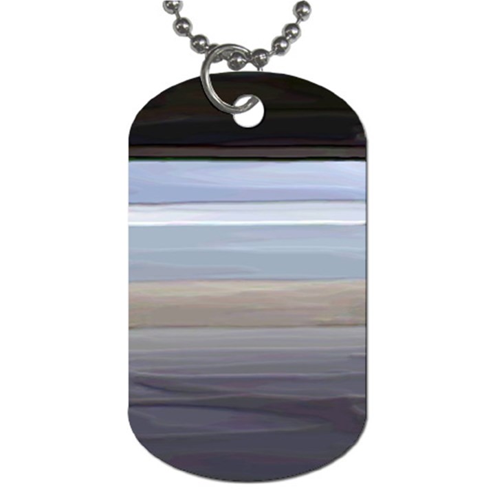 Pompey Beach Dog Tag (One Side)