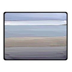 Pompey Beach Double Sided Fleece Blanket (small) 