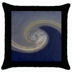 Typhoon Road Throw Pillow Case (black)