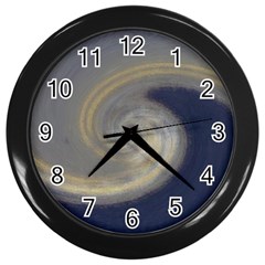 Typhoon Road Wall Clock (black) by DeneWestUK