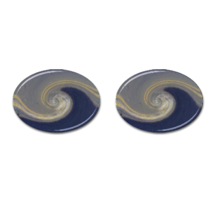 Typhoon Road Cufflinks (Oval)