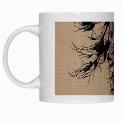 Inkwork Sunrise In Orange White Mugs