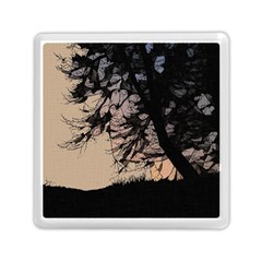 Inkwork Sunrise In Orange Memory Card Reader (square) by DeneWestUK