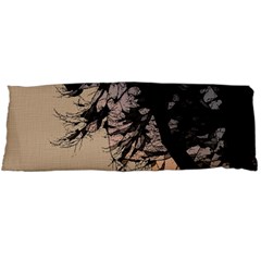 Inkwork Sunrise In Orange Body Pillow Case (dakimakura) by DeneWestUK