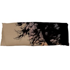 Inkwork Sunrise In Orange Body Pillow Case Dakimakura (two Sides) by DeneWestUK