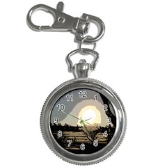 Sunrise Over The Plains Key Chain Watches by DeneWestUK