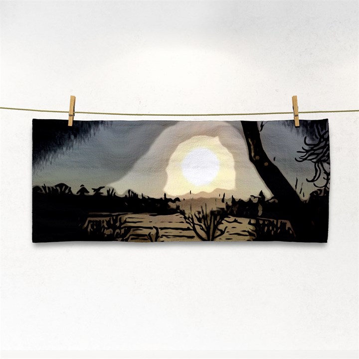 Sunrise Over The Plains Hand Towel