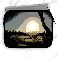 Sunrise Over The Plains Apple Ipad 2/3/4 Zipper Cases