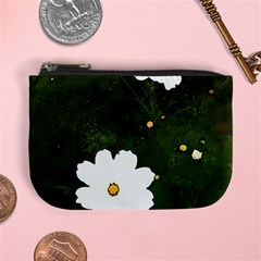 Daisies In Green Mini Coin Purse