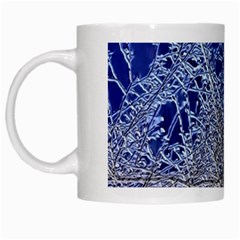 Crystalline Branches White Mugs