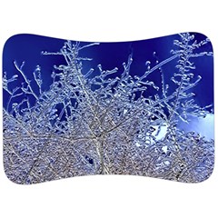 Crystalline Branches Velour Seat Head Rest Cushion