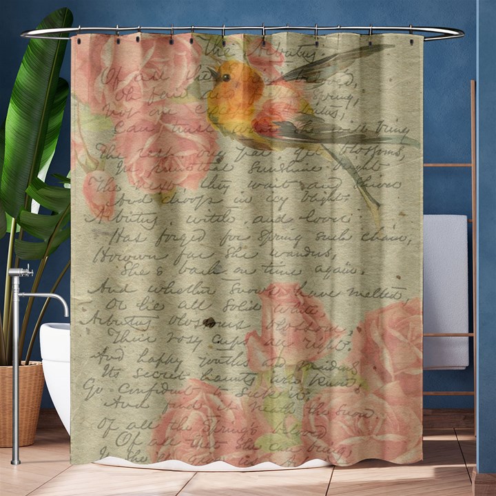 Vintage 1079411 1920 Shower Curtain 60  x 72  (Medium) 