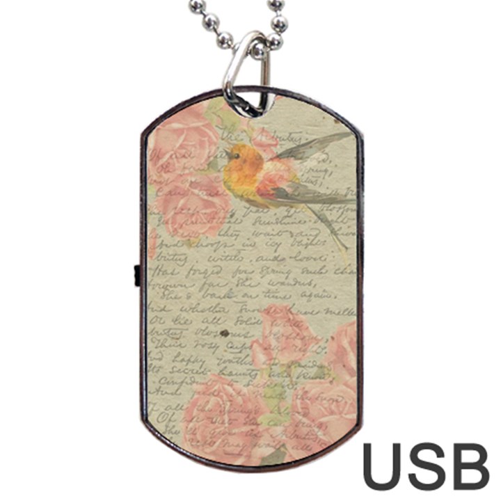 Vintage 1079411 1920 Dog Tag USB Flash (One Side)