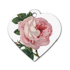 Rose 1078272 1920 Dog Tag Heart (Two Sides)