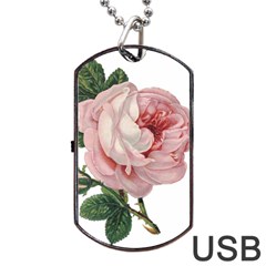 Rose 1078272 1920 Dog Tag USB Flash (Two Sides)