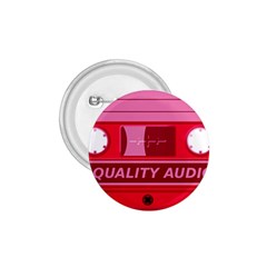 Red Cassette 1.75  Buttons