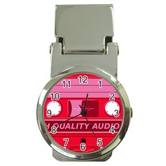 Red Cassette Money Clip Watches