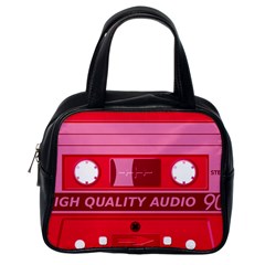 Red Cassette Classic Handbag (One Side)