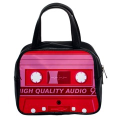 Red Cassette Classic Handbag (Two Sides)