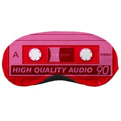 Red Cassette Sleeping Masks