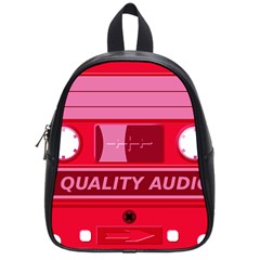 Red Cassette School Bag (Small)