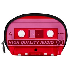 Red Cassette Accessory Pouch (Large)