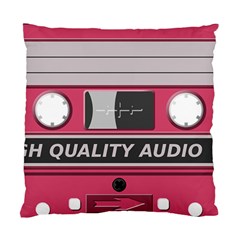 Pink Cassette Standard Cushion Case (one Side) by vintage2030