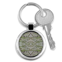 Broccoli Tree Green Key Chains (round)  by DeneWestUK